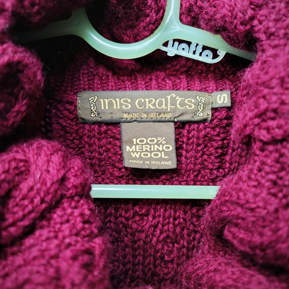 Carigan / Zippered Sweater 100% wool - Picture 4 of 6